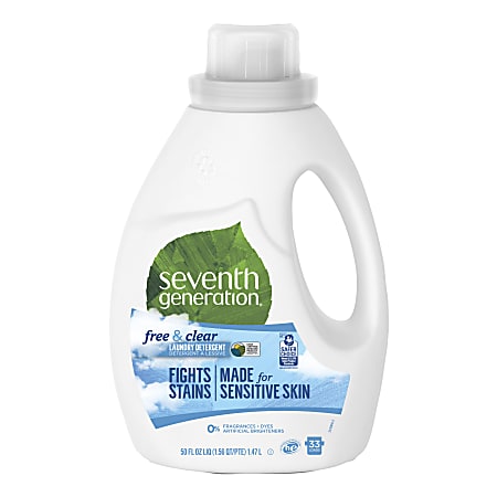 Seventh Generation™ Natural Laundry Liquid Detergent, 50 Oz Bottle