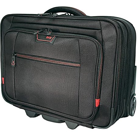 Solo Black 17.3 Classic Rolling Laptop Case