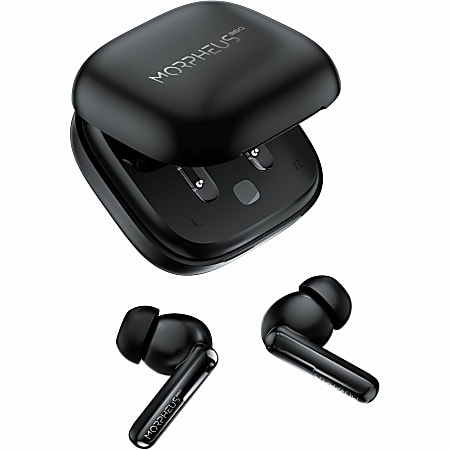 Morpheus 360 Nemesis ANC Wireless Noise Cancelling Headphones TW2750B - Bluetooth Earbuds - 30H Playtime - TW2750B