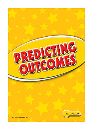 Edupress Reading Comprehension Practice Cards, Predicting Outcomes, Yellow Level, Grades 1 - 2, Pack Of 40
