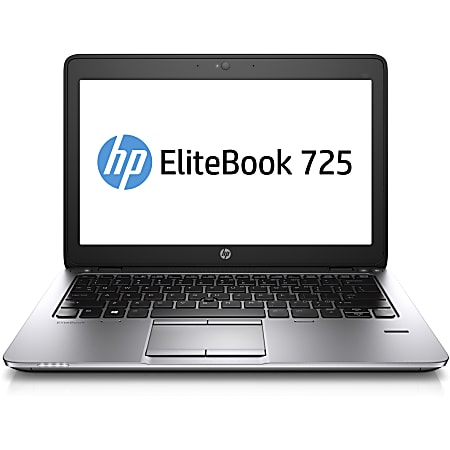 HP EliteBook 725 G2 12.5" LCD Notebook - AMD A-Series A8 Pro-7150B Quad-core (4 Core) 1.90 GHz - 4 GB DDR3L SDRAM - 180 GB SSD - Windows 7 Professional 64-bit upgradable to Windows 8.1 Pro - 1366 x 768