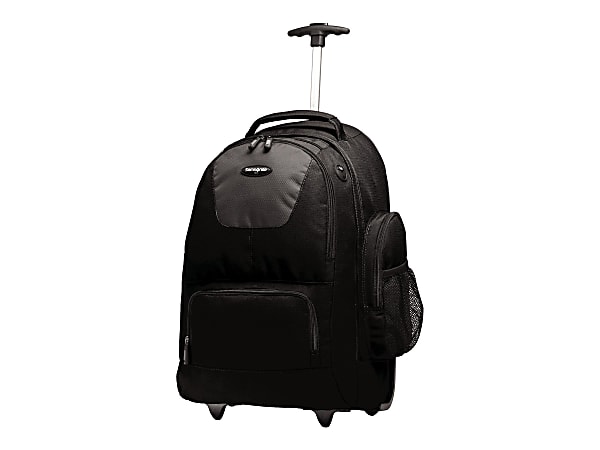 Samsonite Wheeled Backpack CharcoalBlack Office Depot