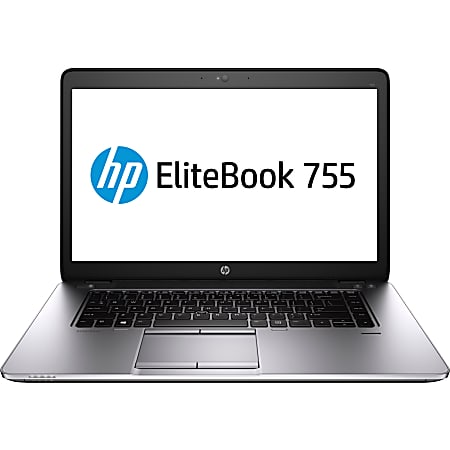 HP EliteBook 755 G2 15.6" LCD Notebook - AMD A-Series A8 Pro-7150B Quad-core (4 Core) 1.90 GHz - 8 GB DDR3L SDRAM - 180 GB SSD - Windows 7 Professional 64-bit upgradable to Windows 8.1 Pro - 1920 x 1080