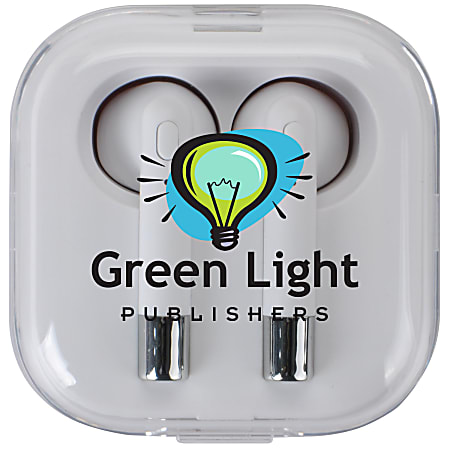 Custom Full-Color True Wireless Bluetooth&reg; Earbuds