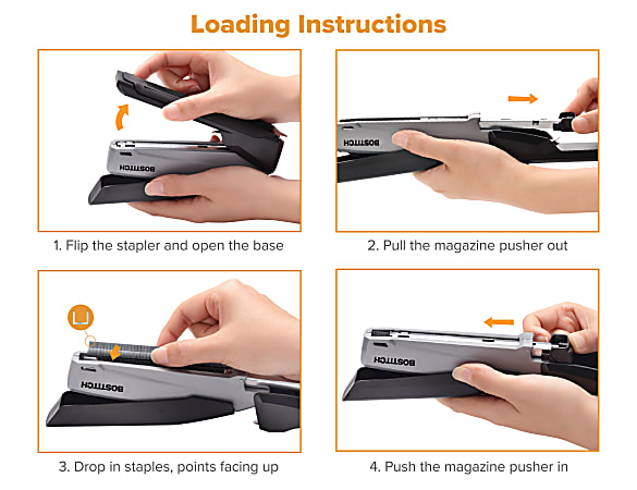 How do you put staples in a stapler shop