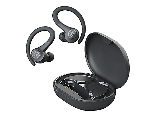 JLab Audio Go Air Sport True Wireless Earbuds With Microphone Graphite Office Depot