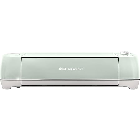 Cricut Explore Air 2, 5-15/16"H x 21-3/16"W x 7"D, Mint