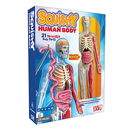 SmartLab QPG Lab For Kids, Squishy Human Body, Grade 3 - 8