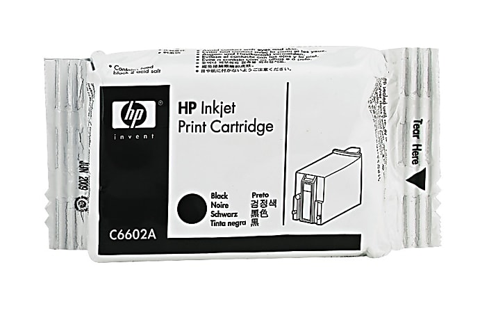 HP C6602A Black Original Ink Cartridge