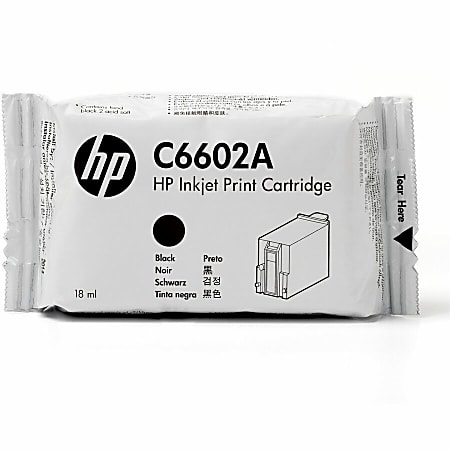HP C6602A Black Ink Cartridge - Office Depot