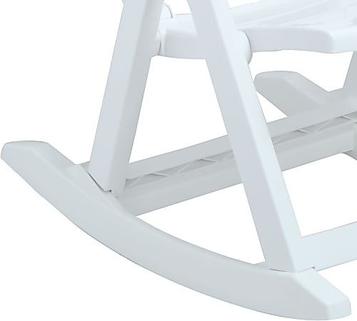 Inval Rimax Resin Rocking Chair White ODP Business Solutions
