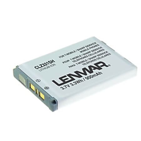 Lenmar® CLZ321SH Lithium-Ion Cellular Phone Battery, 3.7 Volts, 900 mAh Capacity
