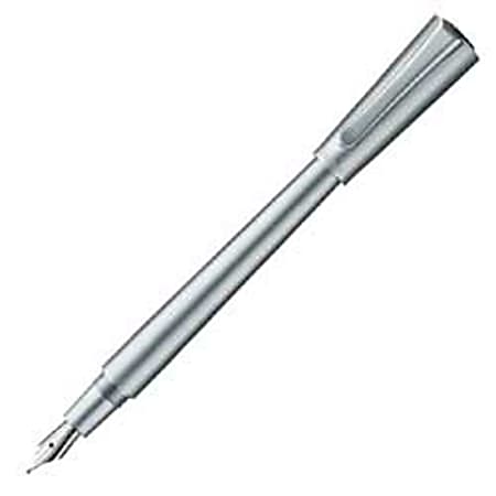 Pelikan Pharo Fountain Pen, 0.7 mm, Medium Point, Silver Barrel