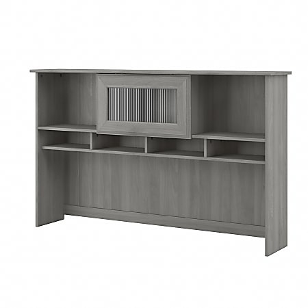 Bush Furniture Cabot 60"W Hutch, Modern Gray, Standard Delivery