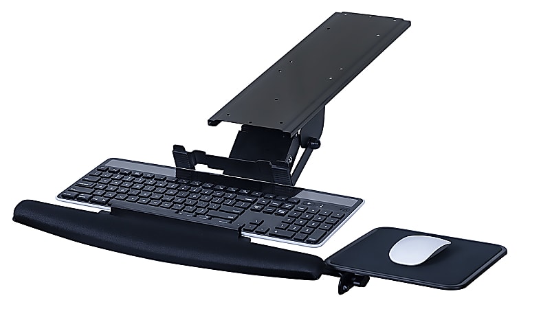 Mount It MI 7133 Underdesk Keyboard Tray Drawer 10 H x 7 W x 22 D