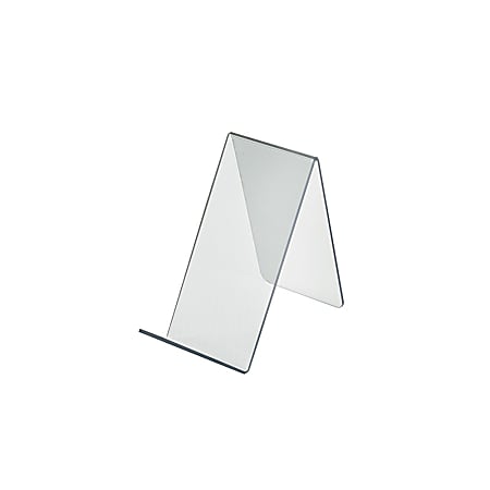 Azar Displays Tabletop Easels, Acrylic, 6 1/2"H x