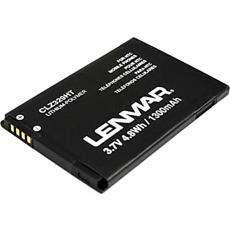 Lenmar® CLZ329HT Lithium-Ion Cellular Phone Battery, 3.7 Volts, 1300 mAh Capacity