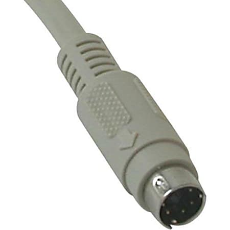 C2G 10ft PS/2 M/M Keyboard/Mouse Cable - mini-DIN (PS/2) Male - mini-DIN (PS/2) Male - 10ft - Beige