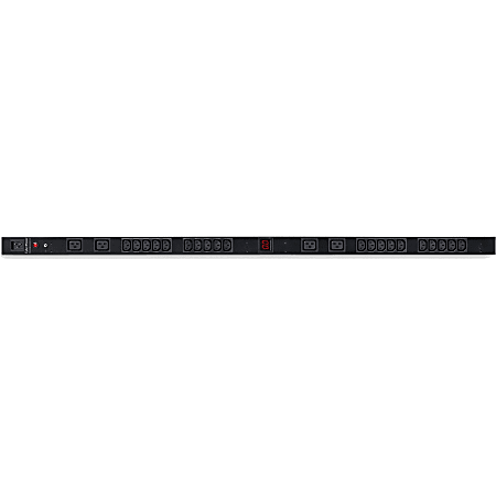 CyberPower Metered PDU20MVHVIEC24F 24-Outlets PDU - 4 x IEC 60320 C19, 20 x IEC 60320 C13 - Zero U Vertical Rackmount