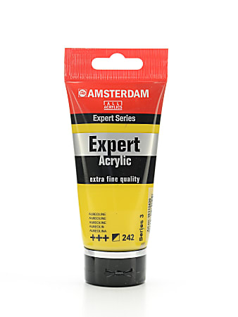 Amsterdam Expert Acrylic Paint Tubes, 75 mL, Aureoline, Pack Of 2