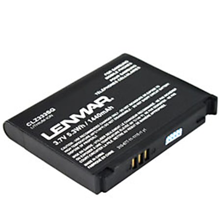 Lenmar® CLZ333SG Lithium-Ion Cellular Phone Battery, 3.7 Volts, 1440 mAh Capacity