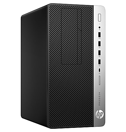 HP ProDesk 600 G5 Refurbished Minitower Desktop PC, Intel® Core™ i5-9500, 16GB Memory, 500GB Solid State Drive, Windows® 10 Pro, OD1-1309