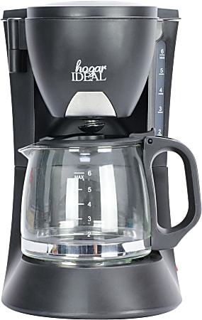 Cocina Criolla 6-Cup Mini Brew Switch Coffee Maker, Black, Total Qty 1