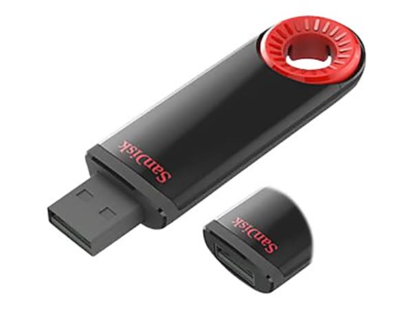 ■SANDISK　SDCFSP-064G-J46D [64GB] SanDisk Cruzer Dial USB 2.0 Flash Drive 64GB Black SDCZ57 064G A46