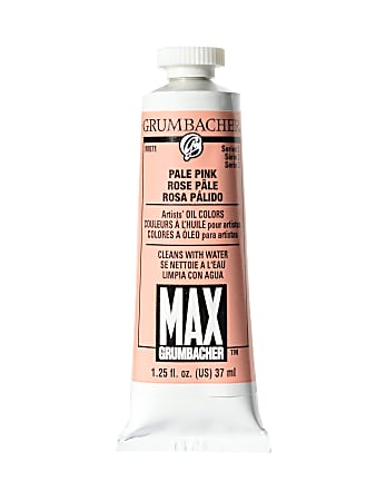 Grumbacher Max Water Miscible Oil Colors, 1.25 Oz, Flesh Hue, Pack Of 2