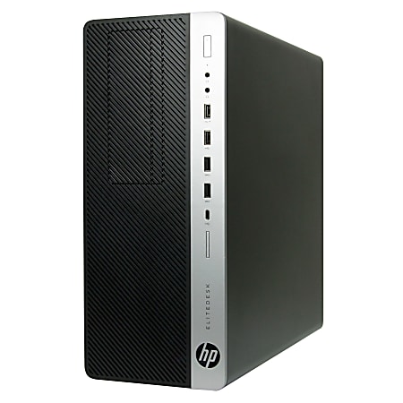 HP EliteDesk 800 G3 Refurbished Desktop PC, Intel® Core™ i7, 16GB Memory, 500GB Solid State Drive, Windows® 10 Pro, OD1-1324
