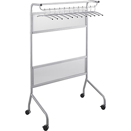 Safco® Impromptu Garment Rack, Silver