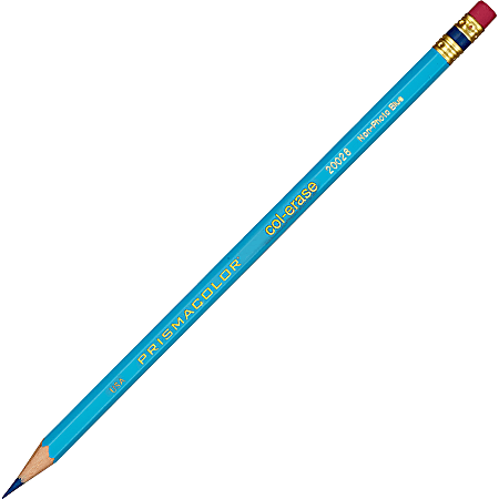 blue prismacolor pencils