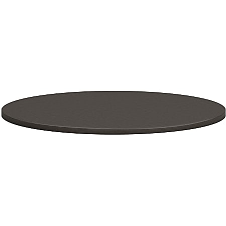 HON Mod HLPLTBL42RND Conference Table Top - 42" Diameter - Finish: Slate Teak