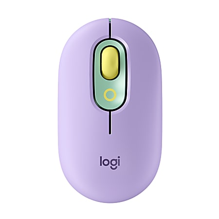 Logitech POP Mouse, Wireless Mouse with Customizable Emojis, SilentTouch Technology, Precision Scroll, Daydream - 910006544