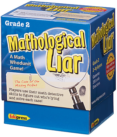 Edupress Mathological Liar Game, Grade 2