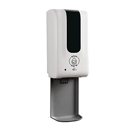 Hotel Emporium Automatic Wall Hand Sanitizer Dispenser, Gray