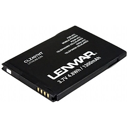 Lenmar® CLZ407HT Lithium-Ion Cellular Phone Battery, 3.7 Volts, 1200 mAh Capacity