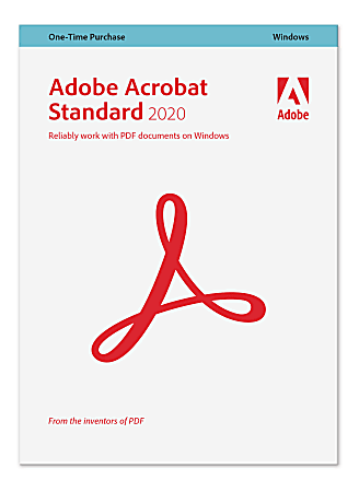 Adobe® Acrobat® Standard 2020, Windows®, Product Key
