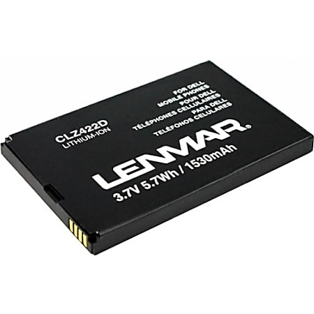 Lenmar® CLZ422D Lithium-Ion Cellular Phone Battery, 3.7 Volts, 1530 mAh Capacity