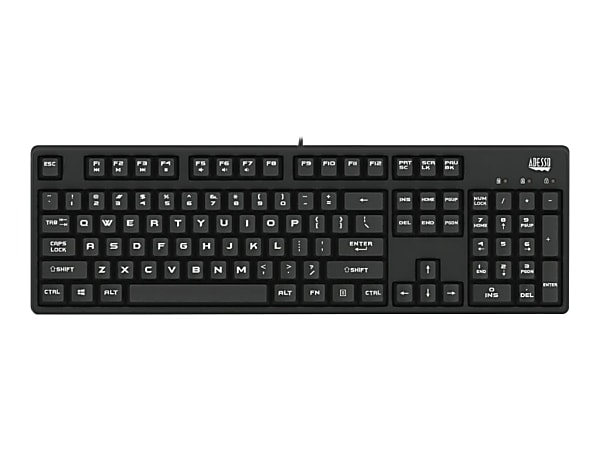 Adesso® AKB-635UB USB Mechanical Gaming Keyboard