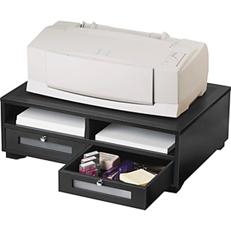 BLACK&WHITE ソフビ BLACK スタンダードカラー　新品未開封 Victor Midnight Black Wood Printer Stand 8 H x 21 78 W x 15 516 D