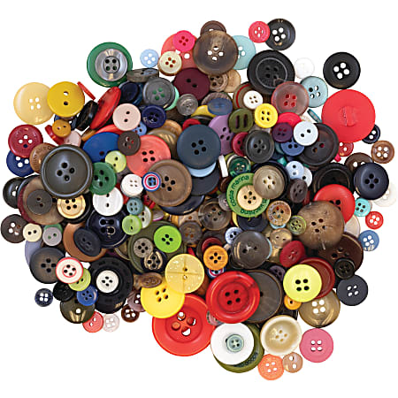 Creativity Street Craft Button Variety Pack - Craft, Classroom Activities, Collage, Decoration, Mask, Puppet, Toy - 1 / Pack - Assorted Creativity Street Craft Button Variety Pack - Craft, Classroom Activities, Collage, Decoration, Mask, Puppet, Toy - 1 / Pack - Assorted