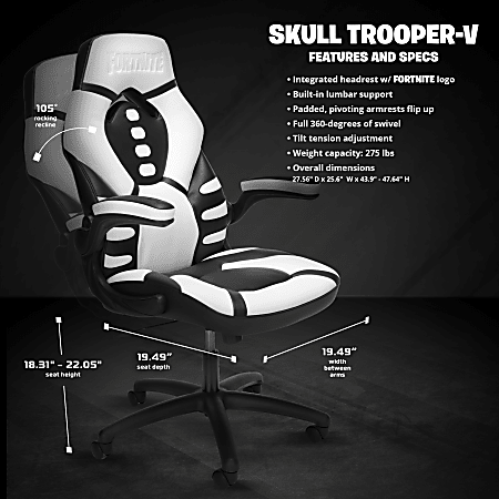 Respawn gaming chair skull trooper clearance