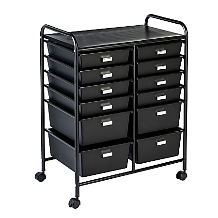 Home depot rolling cart with drawers outlet