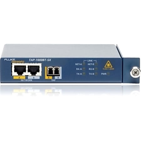 Fluke Networks Single-Port Copper Tap 1000Mbps, 1000BASE-SX Output