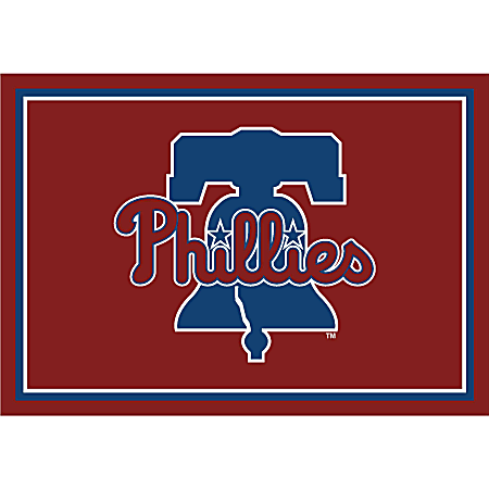 Imperial MLB Spirit Rug, 4' x 6', Philadelphia Phillies