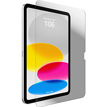 OtterBox iPad (10th Gen) Alpha Glass Screen Protector Clear - For 10.9"LCD iPad (10th Generation) - Shatter Resistant, Drop Resistant, Fingerprint Resistant, Smudge Resistant, Scratch Resistant - 9H - Aluminosilicate - 1 Pack
