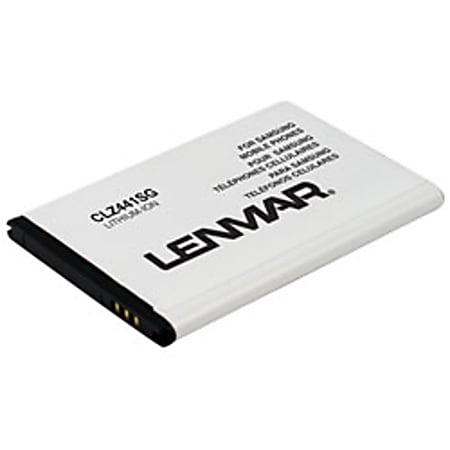 Lenmar® CLZ441SG Lithium-Ion Cellular Phone Battery, 3.7 Volts, 1000 mAh Capacity