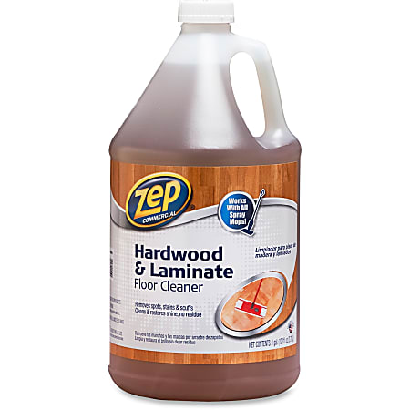 Zep Hardwood Floor Cleaner 128 Oz Bottle - Office Depot