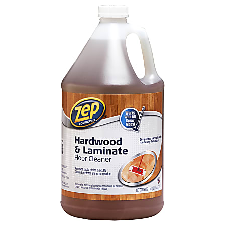 Zep® Hardwood Floor Cleaner, 128 Oz Bottle